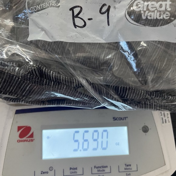 Lululemon Athletica High Rise Crop‎ Leggings Black White Patterned Athletic Sz 6 - Picture 8 of 8